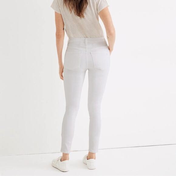 Madewell curvy high-rise skinny crop jeans Button front edition Sz 25 NWT - Picture 3 of 16